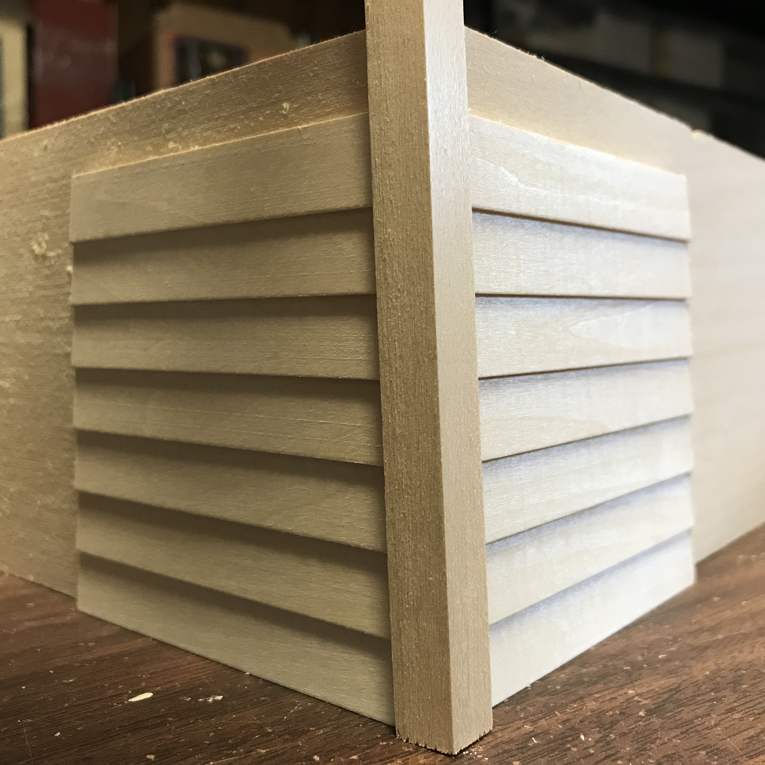 Dollhouse siding shop