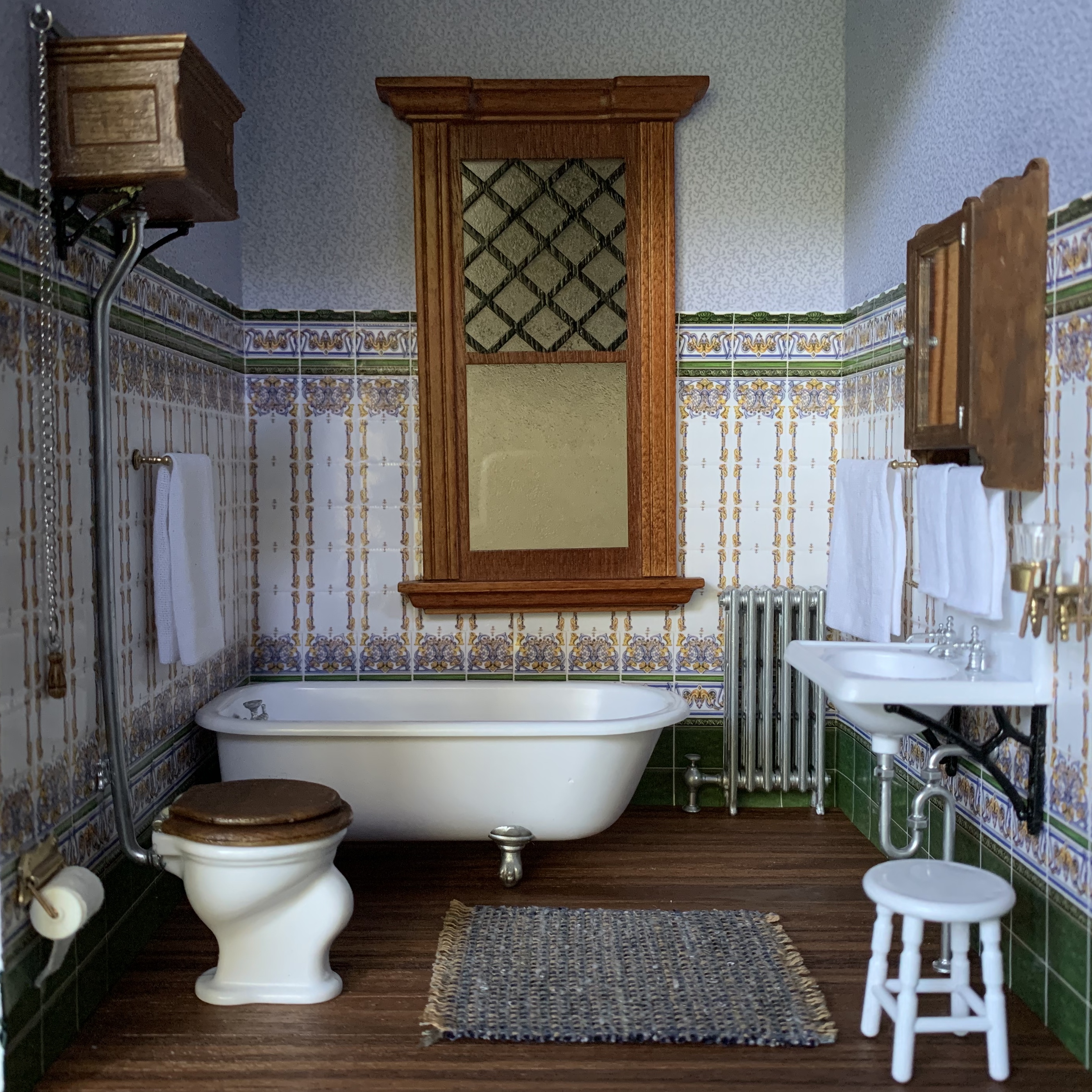 Victorian Bathroom with Chrysnbon Kits